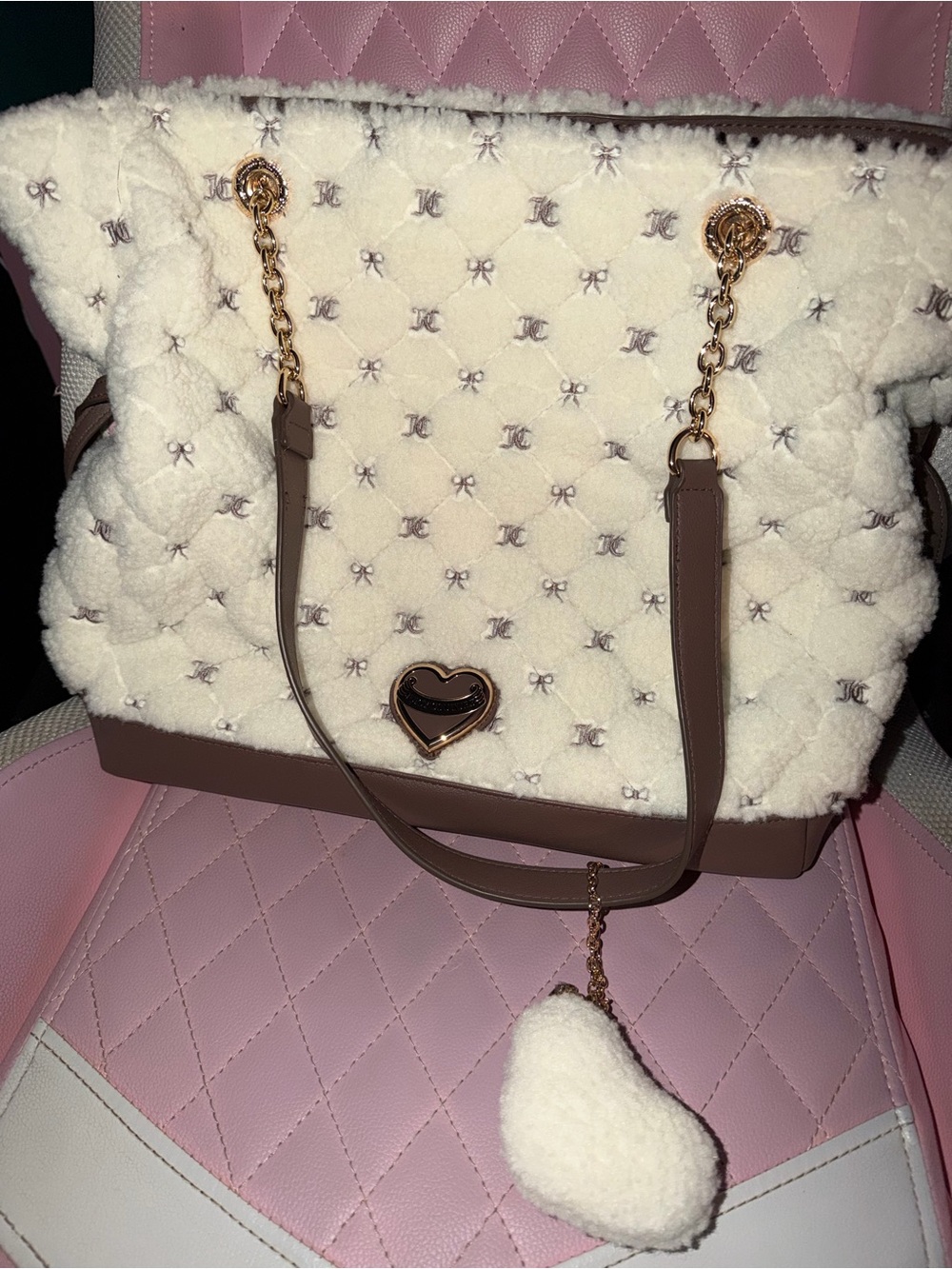 Juicy Couture Sherpa Tote